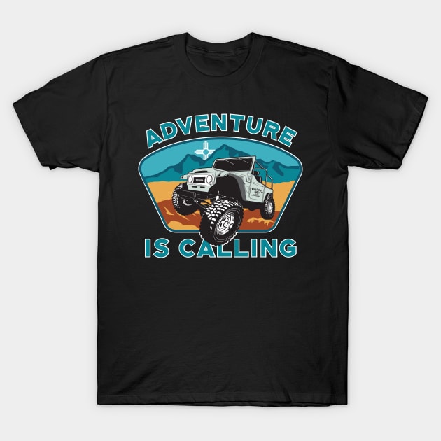 Adventure is Calling T-Shirt by Bulloch Speed Shop